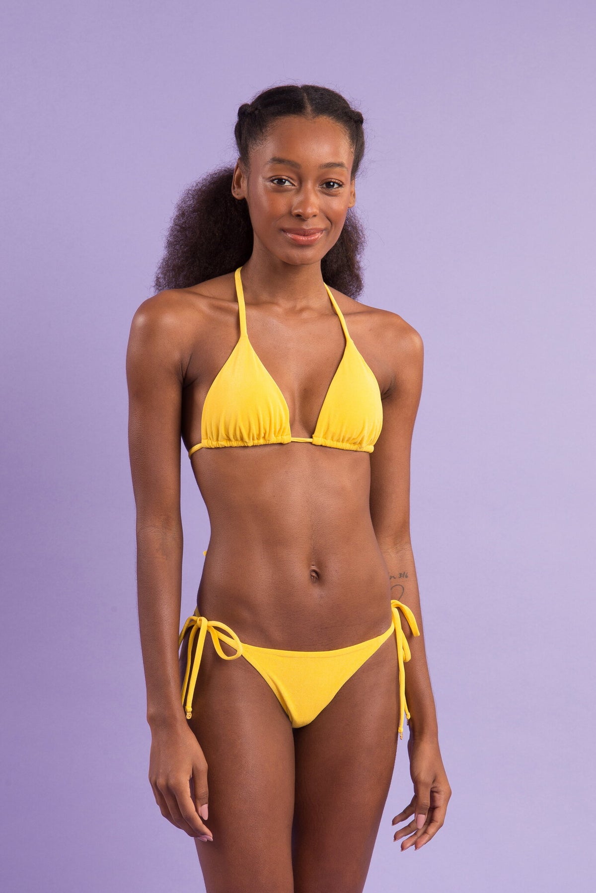 Image 12: Rio De Sol Bikini Tops Top Malibu-Yellow Tri-Inv