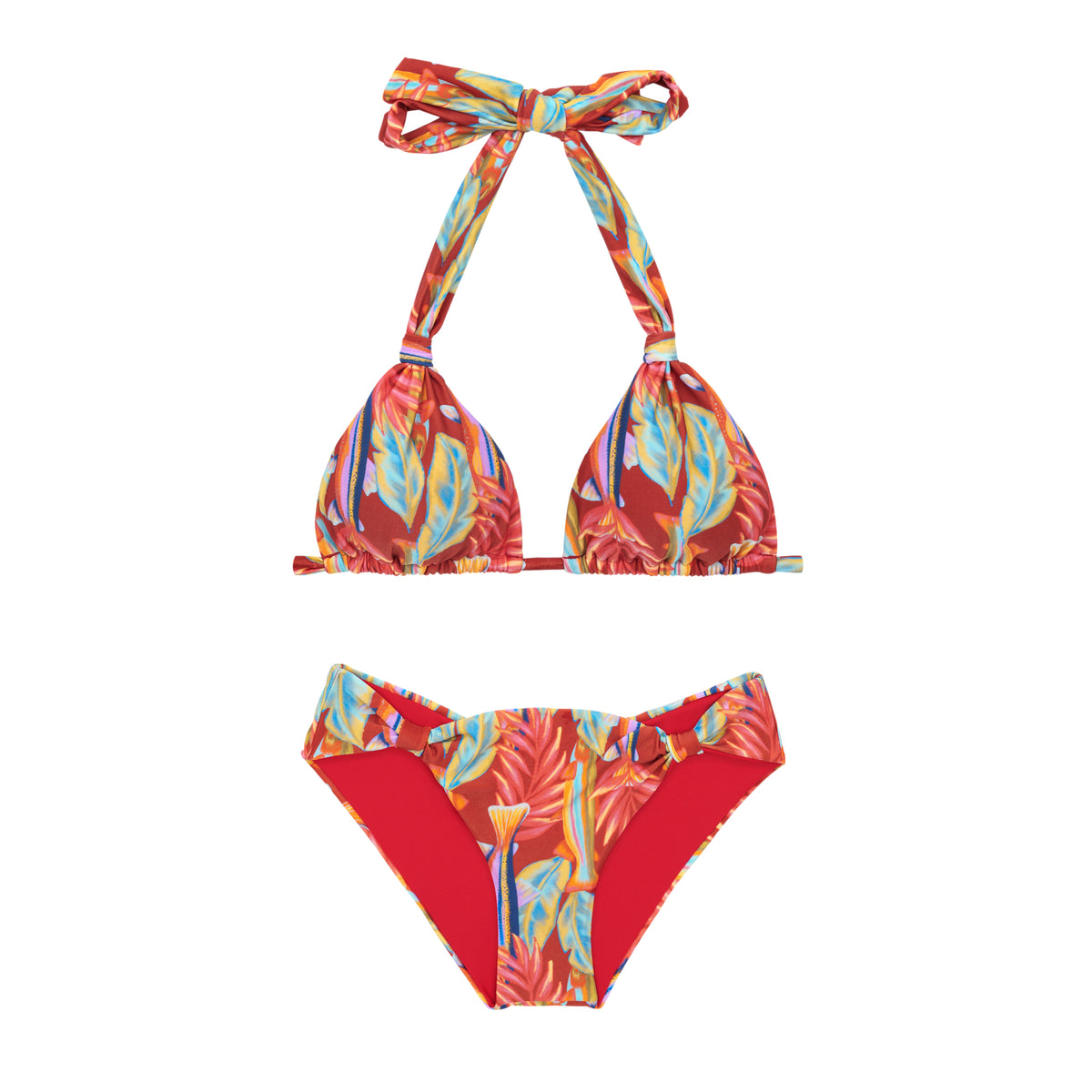 Product Front: Rio De Sol Two Piece Swimwear Set Sea-Bloom Mel Mel-Comfy