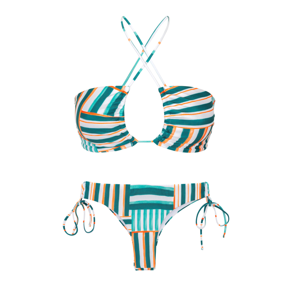 Product Front: Rio De Sol Two Piece Swimwear Set Bartel Camille Angel