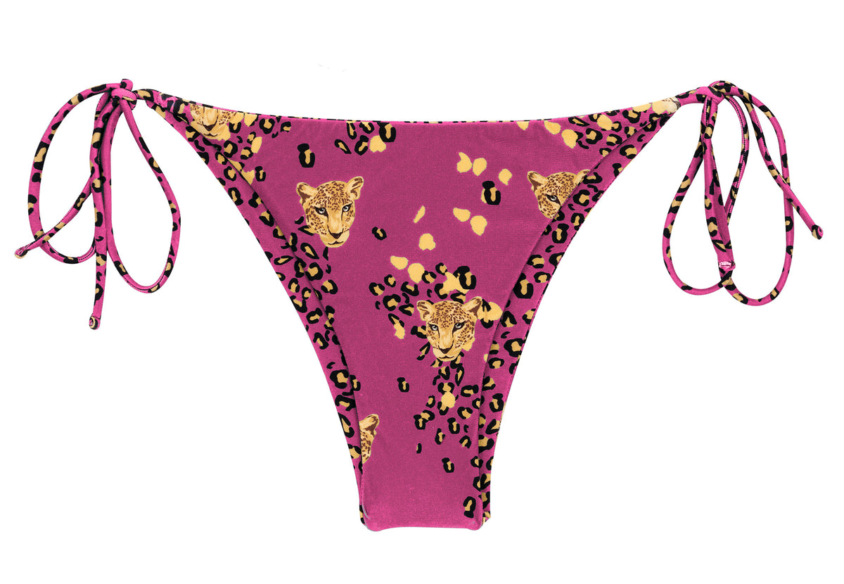 Product Front: Rio De Sol Bikini Bottoms Bottom Roar-Pink Ibiza