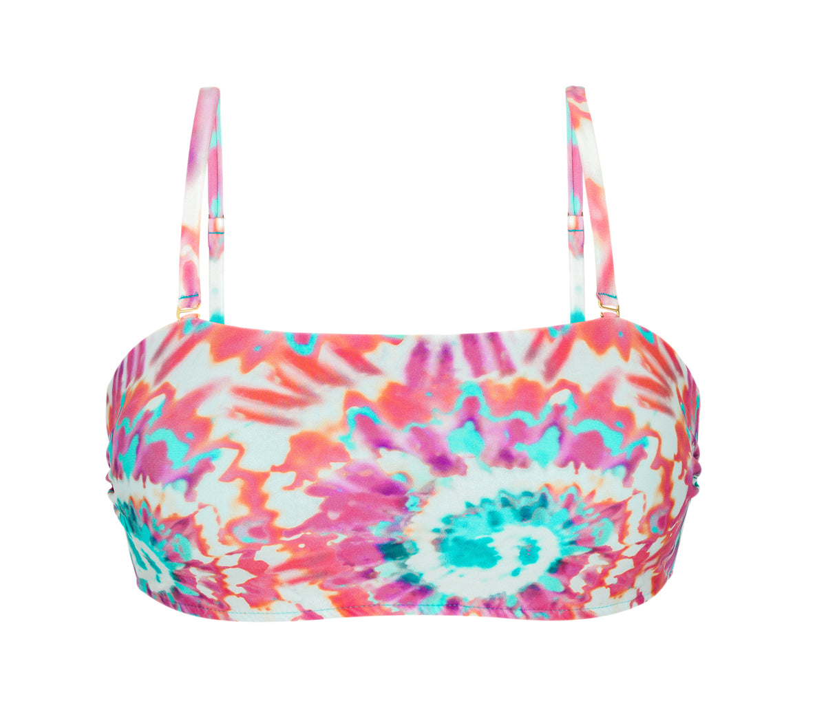 Product Front: Rio De Sol Bikini Tops Top Splash Bandeau-Reto
