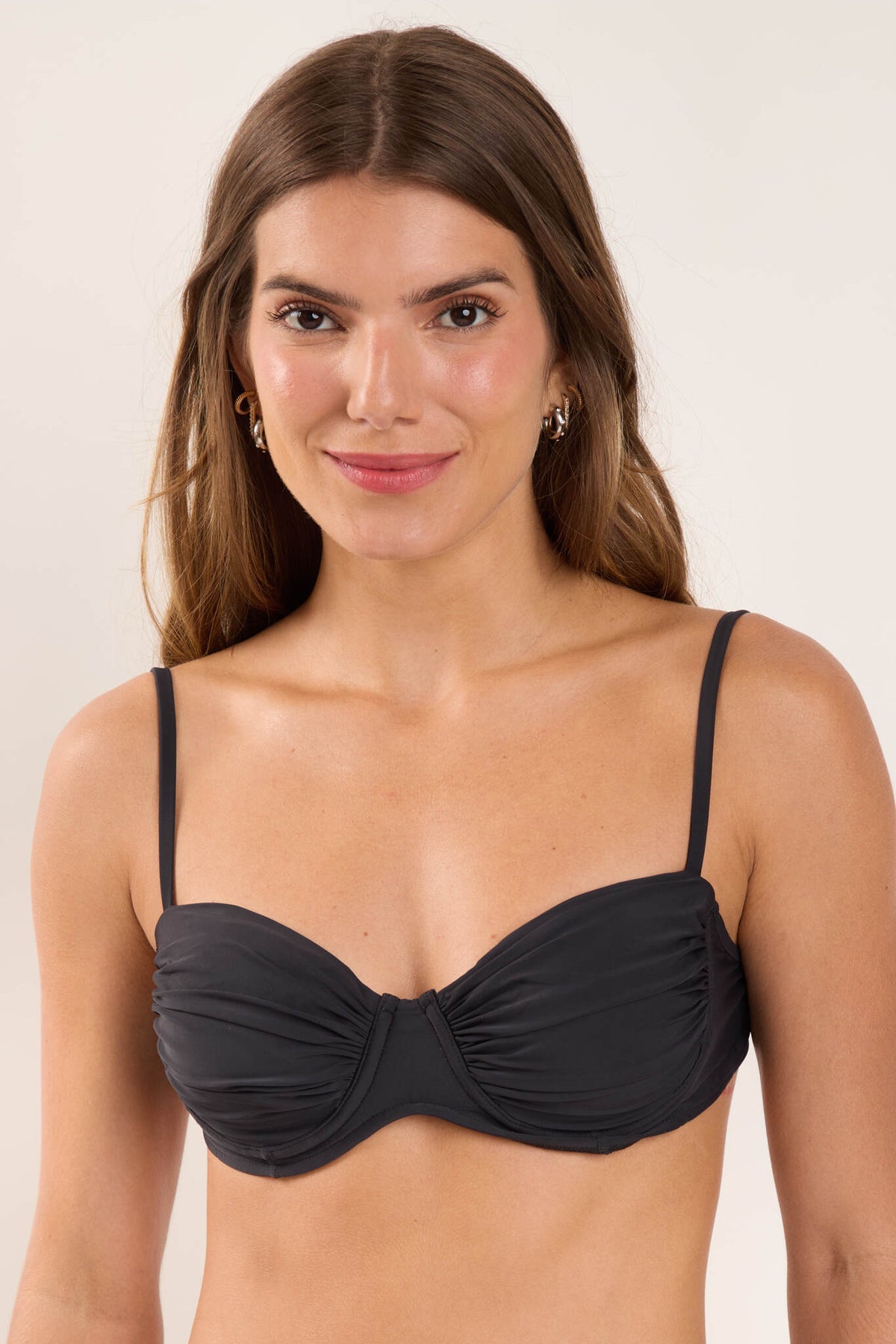 Gallery: Rio De Sol Bikini Tops Top Nero Vickie
