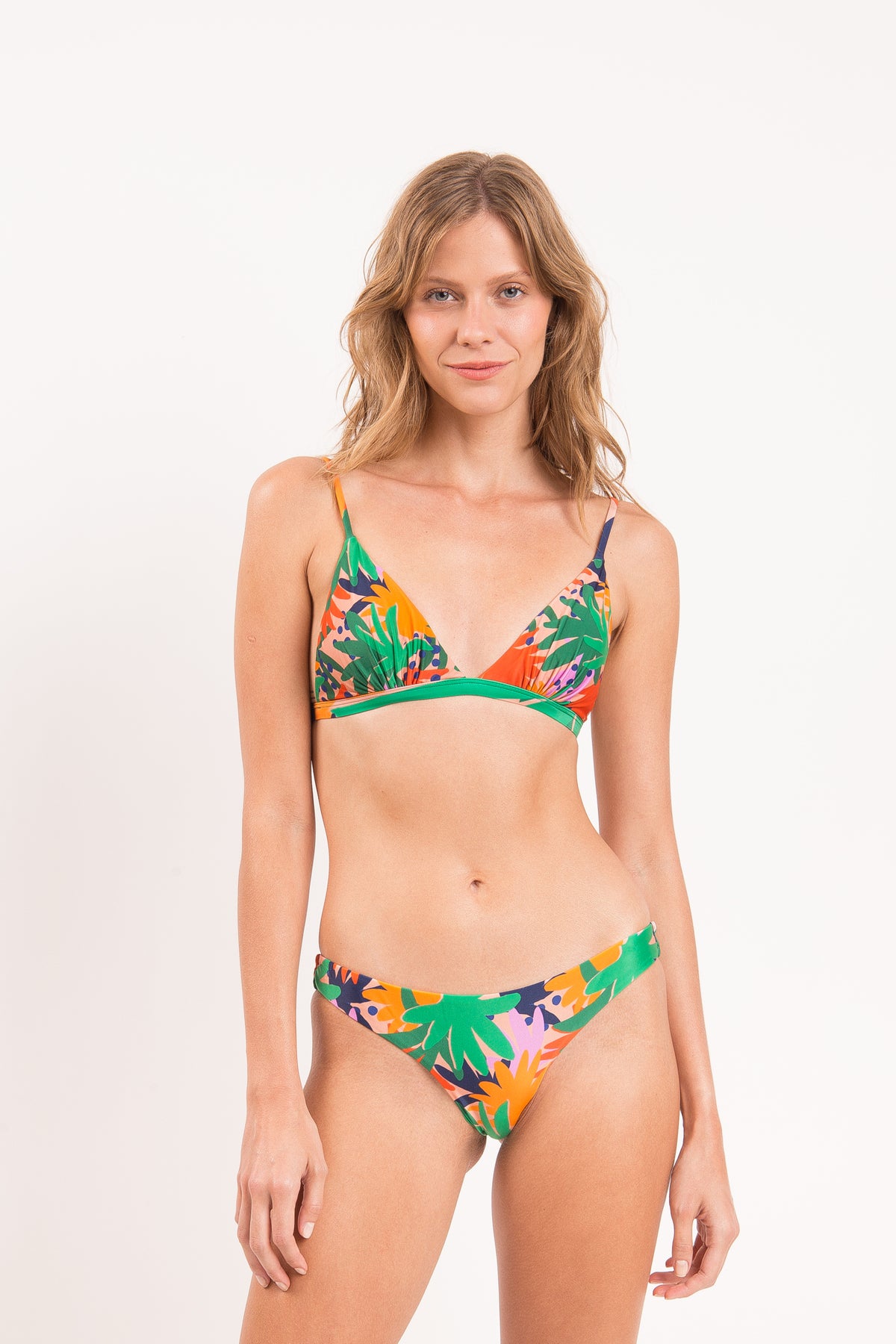 Model Front: Rio De Sol Bikini Bottoms Bottom Delight Essential