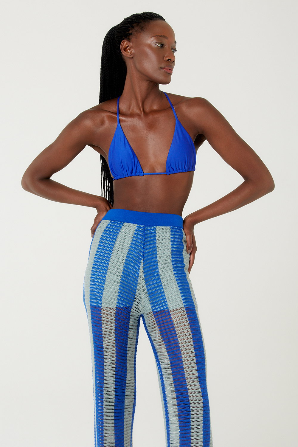 Image 06: Blueman Pants Calca Tricot Listras