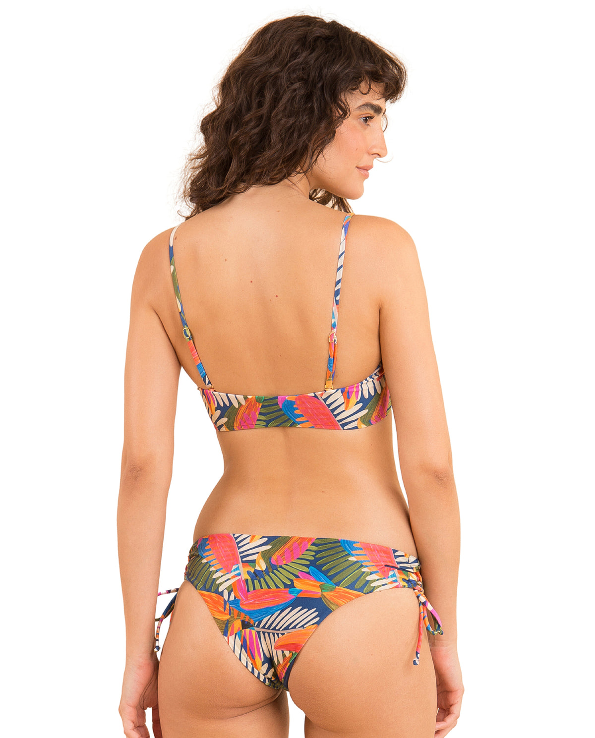Image 07: Rio De Sol Two Piece Swimwear Set Jungle Bandeau-Reto Madrid