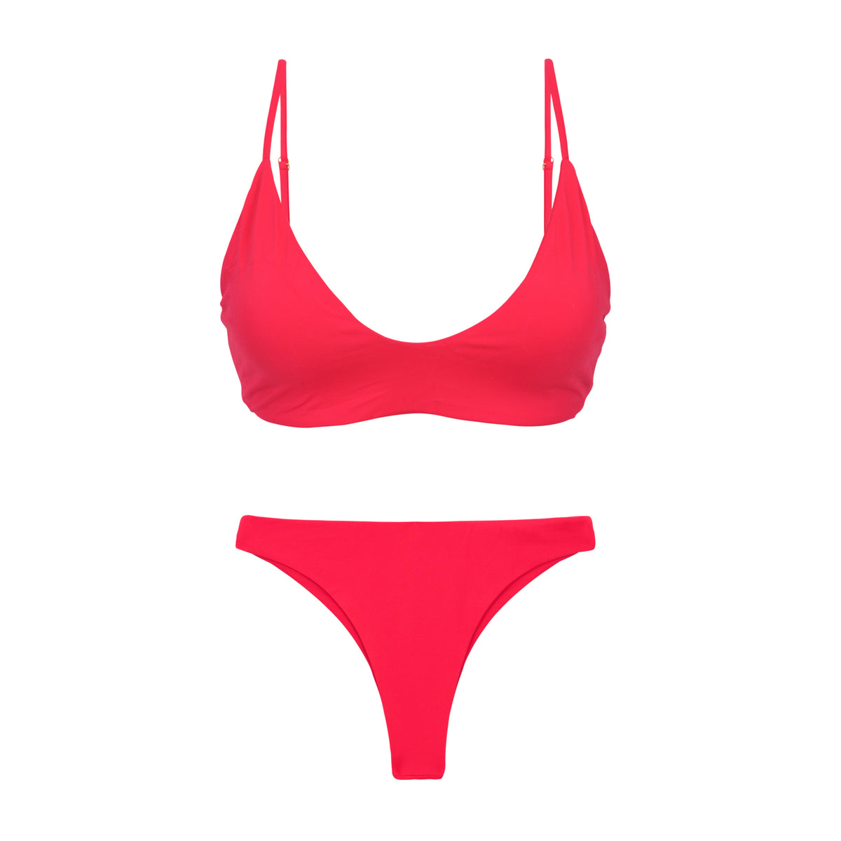 Product Front: Wednesday In Hawaii By Rio De Sol Two Piece Swimwear Set Hibiscus Hana Sunset