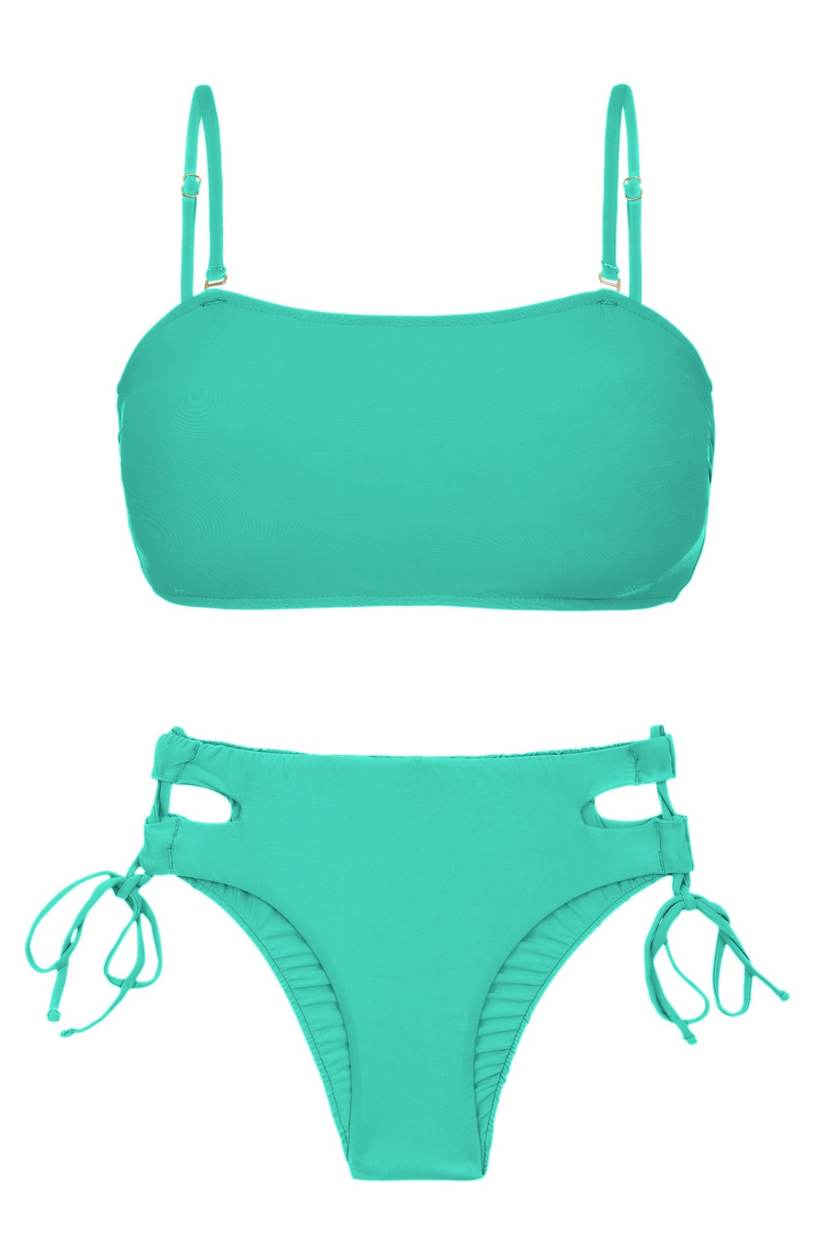 Product Front: Rio De Sol Two Piece Swimwear Set Opal Bandeau-Reto Madrid