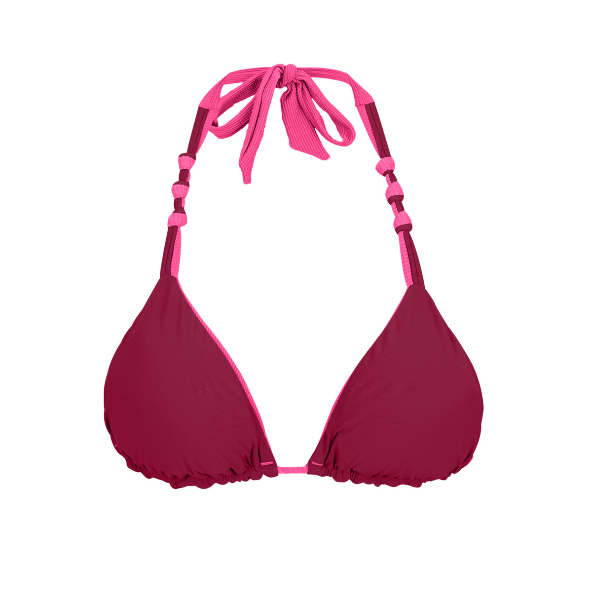 Product Back: Rio De Sol Bikini Tops Top Mtx-Ultrapink Tri-Rev