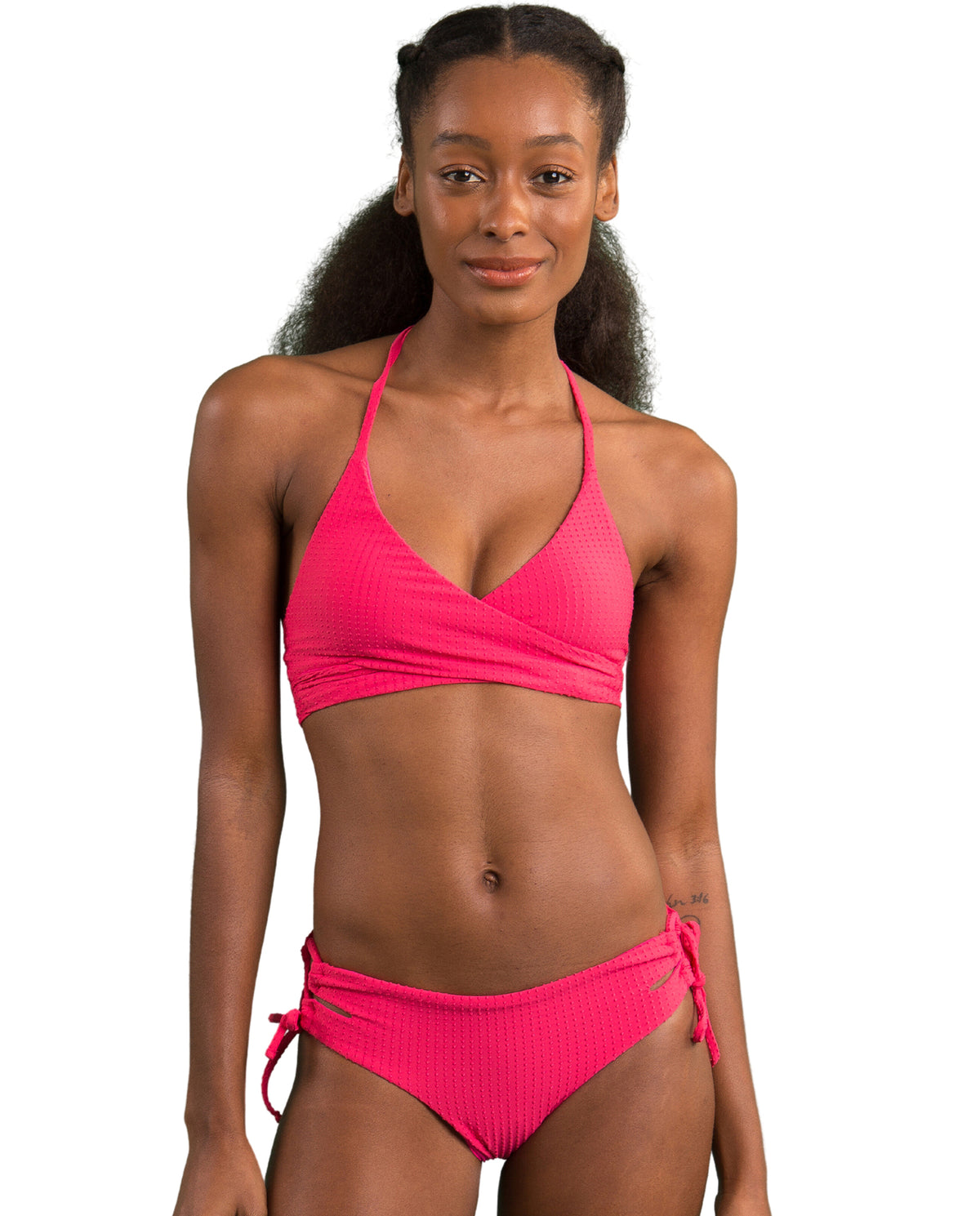 Gallery: Rio De Sol Two Piece Swimwear Set Dots-Virtual-Pink Kate Madrid