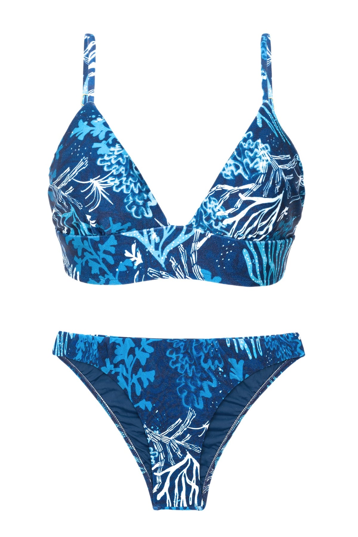 Product Front: Rio De Sol Two Piece Swimwear Set Reef Tri-Cos Essential