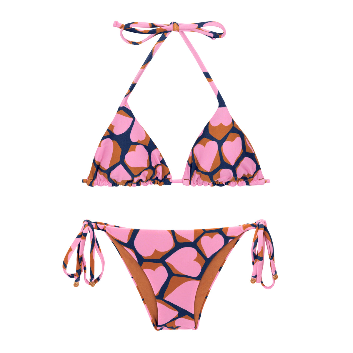 Product Front: Rio De Sol Set Set Amore-Pink Tri-Inv Lacinho