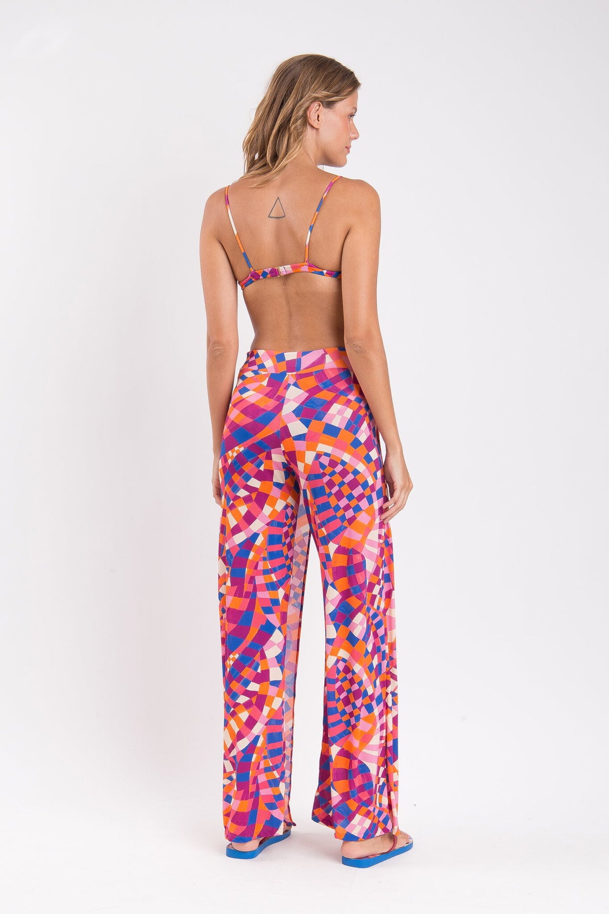 Model Back: Rio De Sol Pants Funny Wide Pants