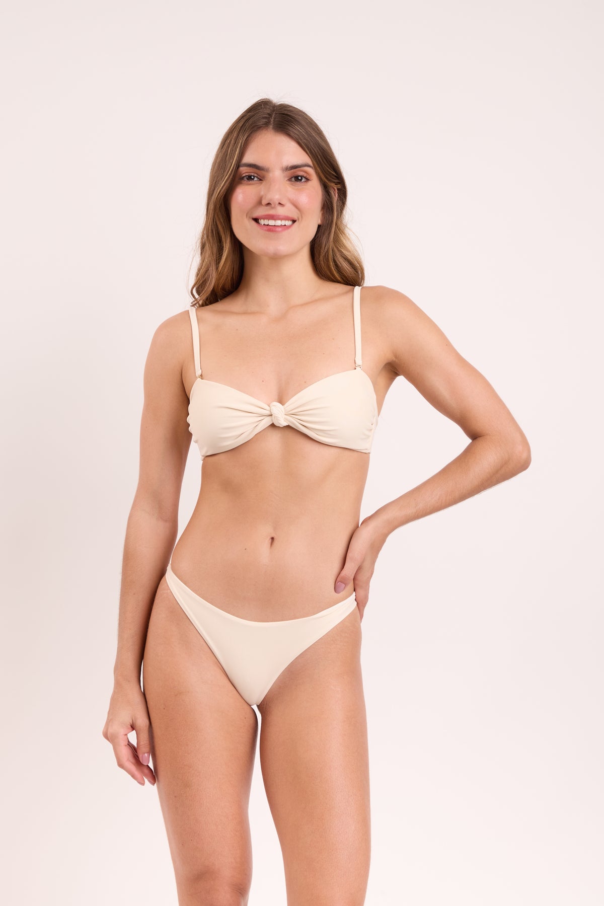 Image 09: Rio De Sol Bikini Tops Top Touch-Natural Bandeau-Joy