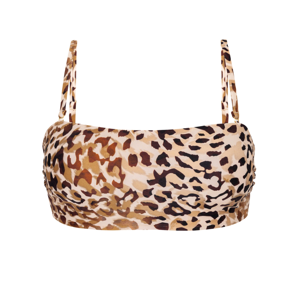 Product Front: Rio De Sol Bikini Tops Top Leopard Bandeau-Reto