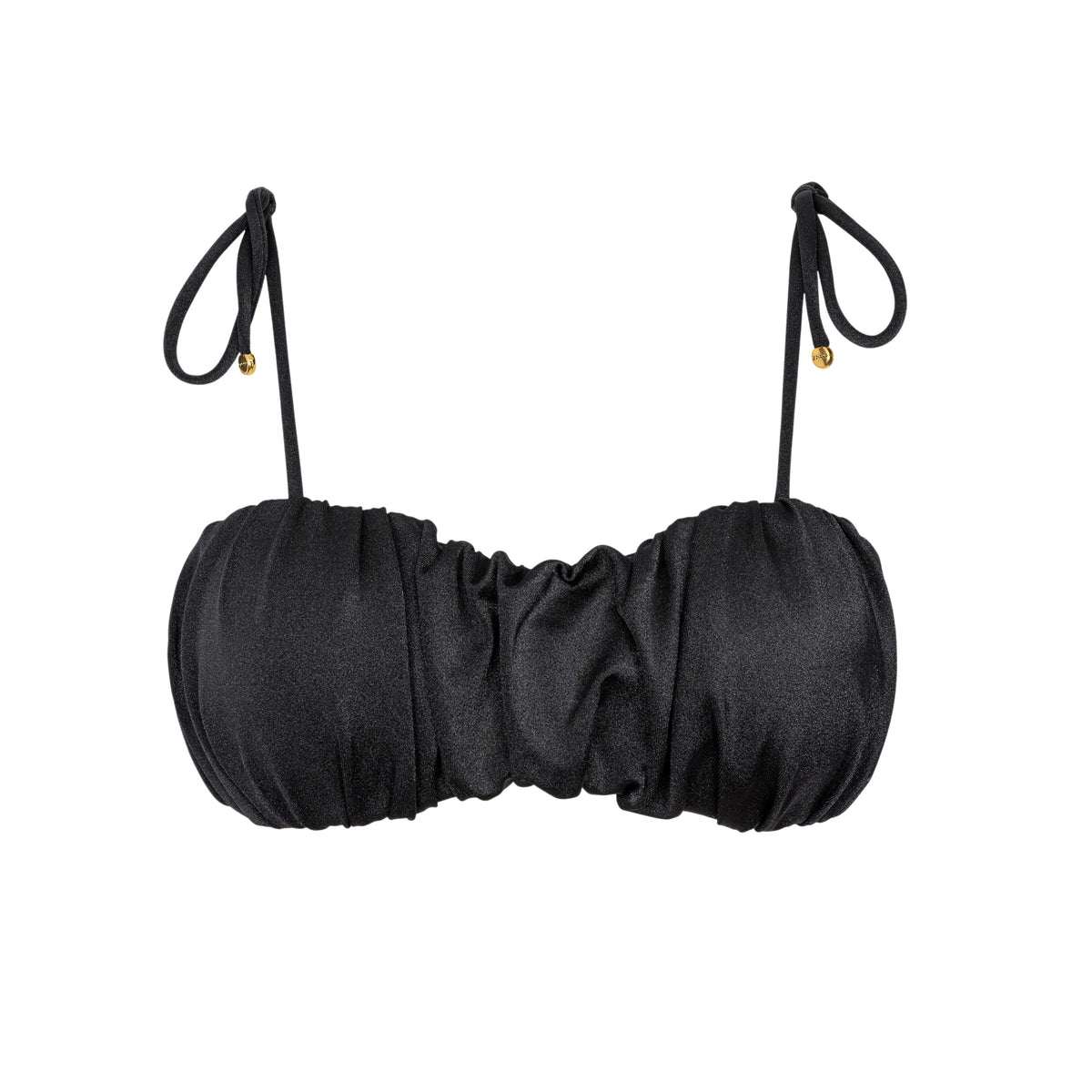 Product Front: La Playa Bikini Tops Top Faixa Duplo Preto