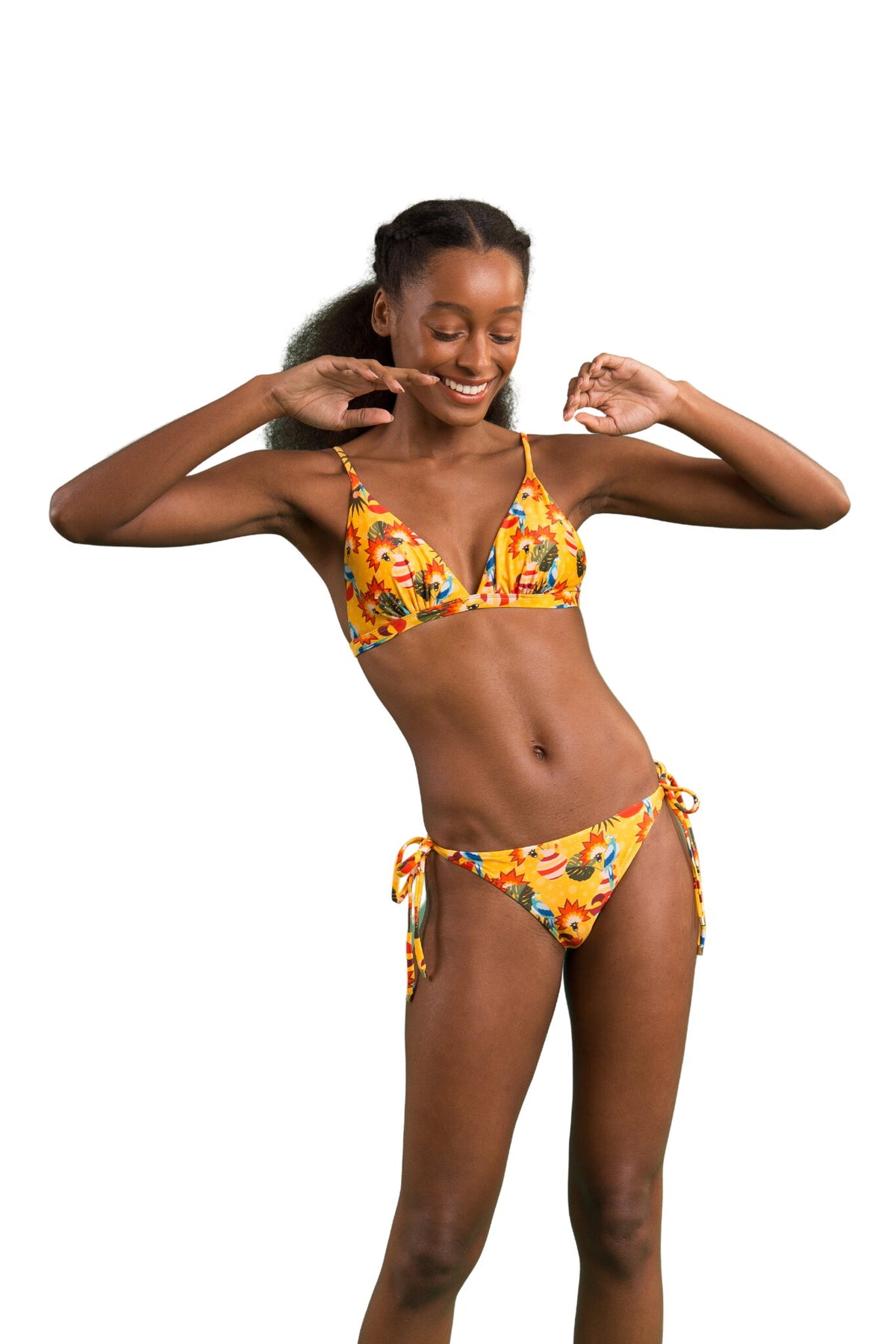 Image 04: Rio De Sol Two Piece Swimwear Set Stories Tri-Fixo Cheeky-Micro