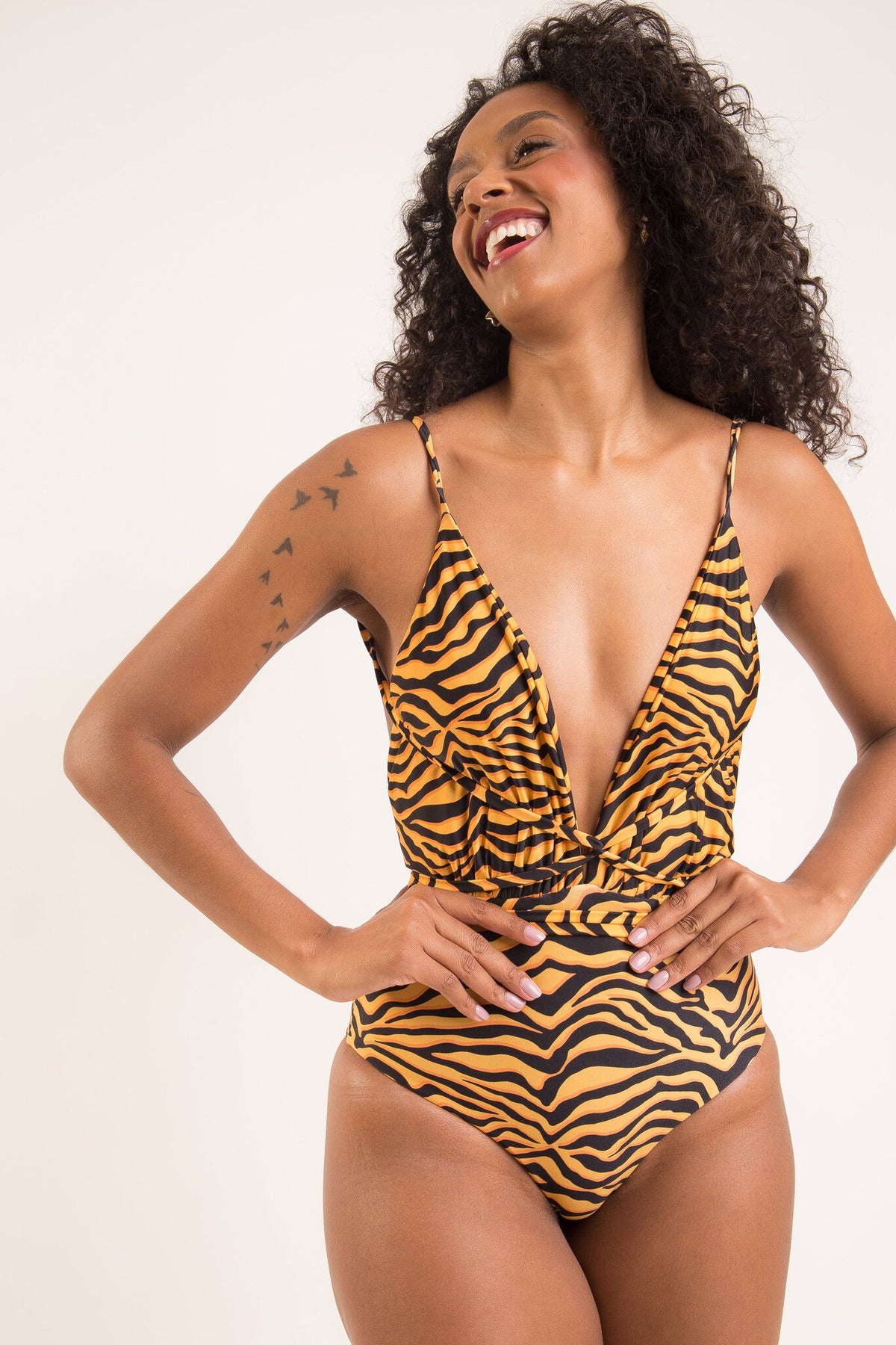 Image 06: Rio De Sol One Piece Swimsuits Wild-Orange New Vegas