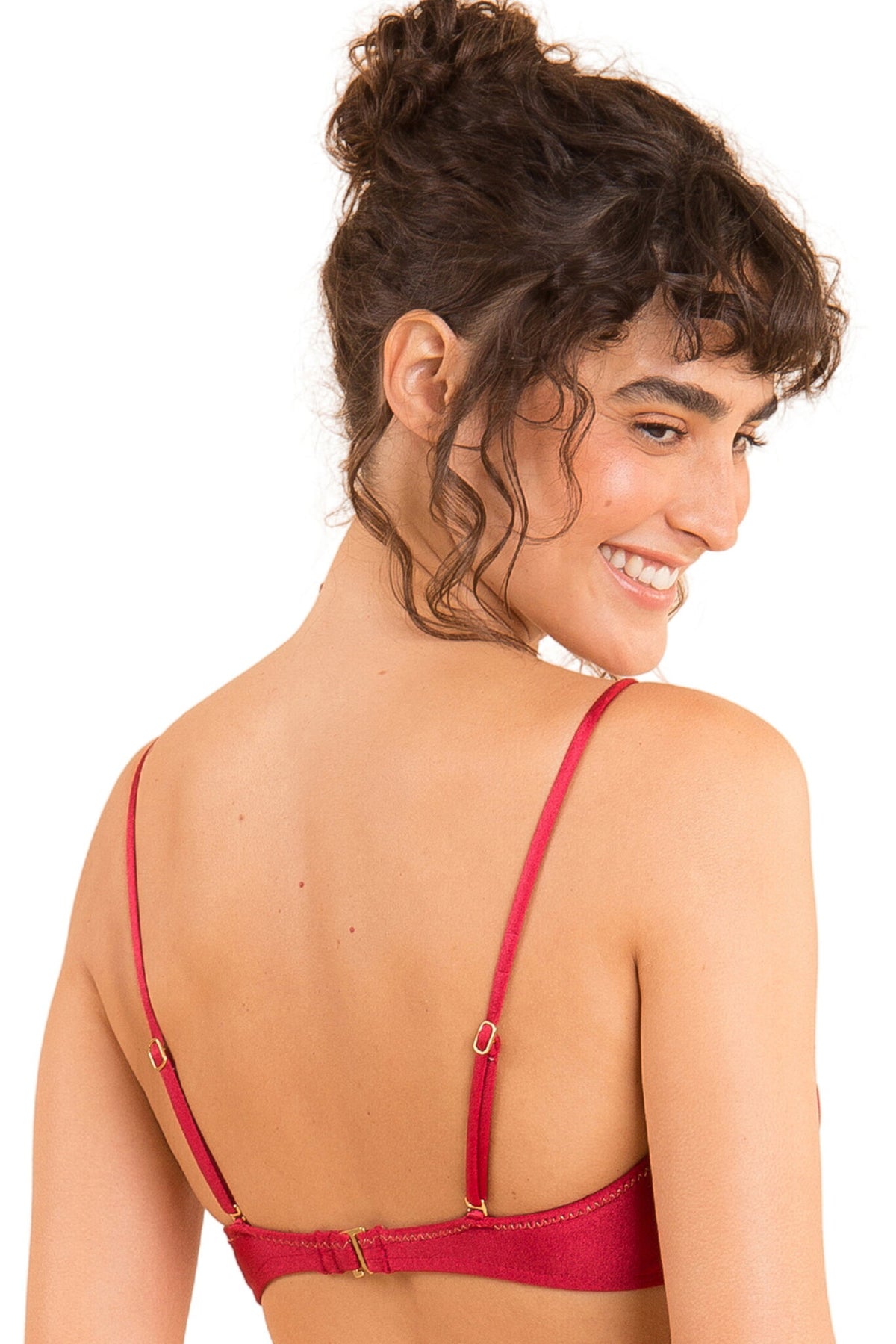 Image 07: Rio De Sol Bikini Tops Top Shimmer-Divino Bandeau-Joy