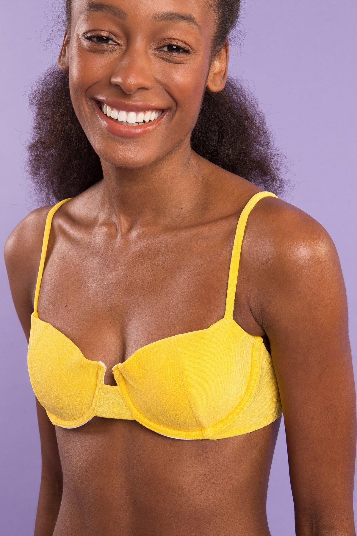 Image 11: Rio De Sol Bikini Tops Top Malibu-Yellow Balconet