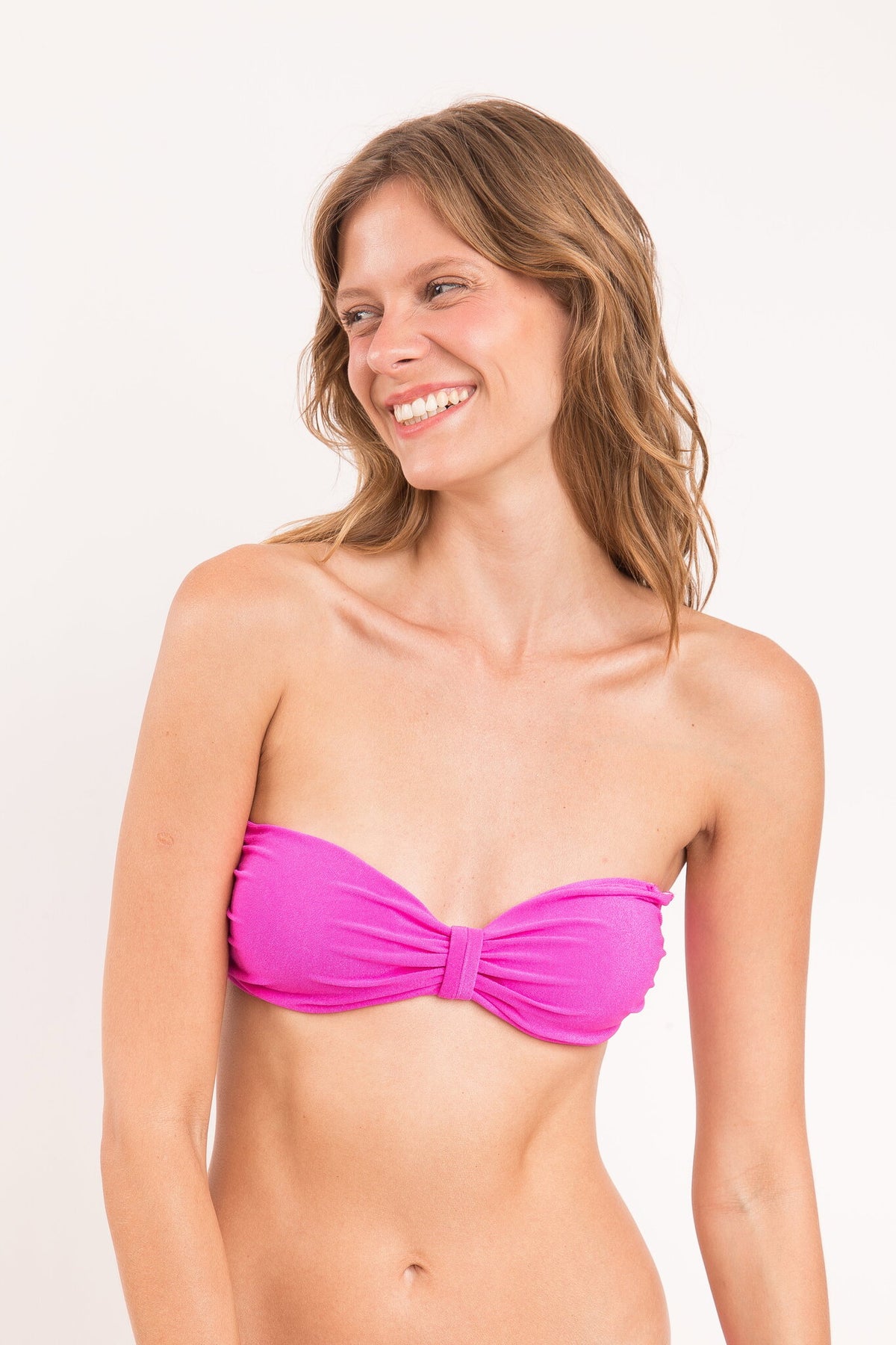 Image 12: Rio De Sol Two Piece Swimwear Set Malibu-Rosa Bandeau-Duo Essential