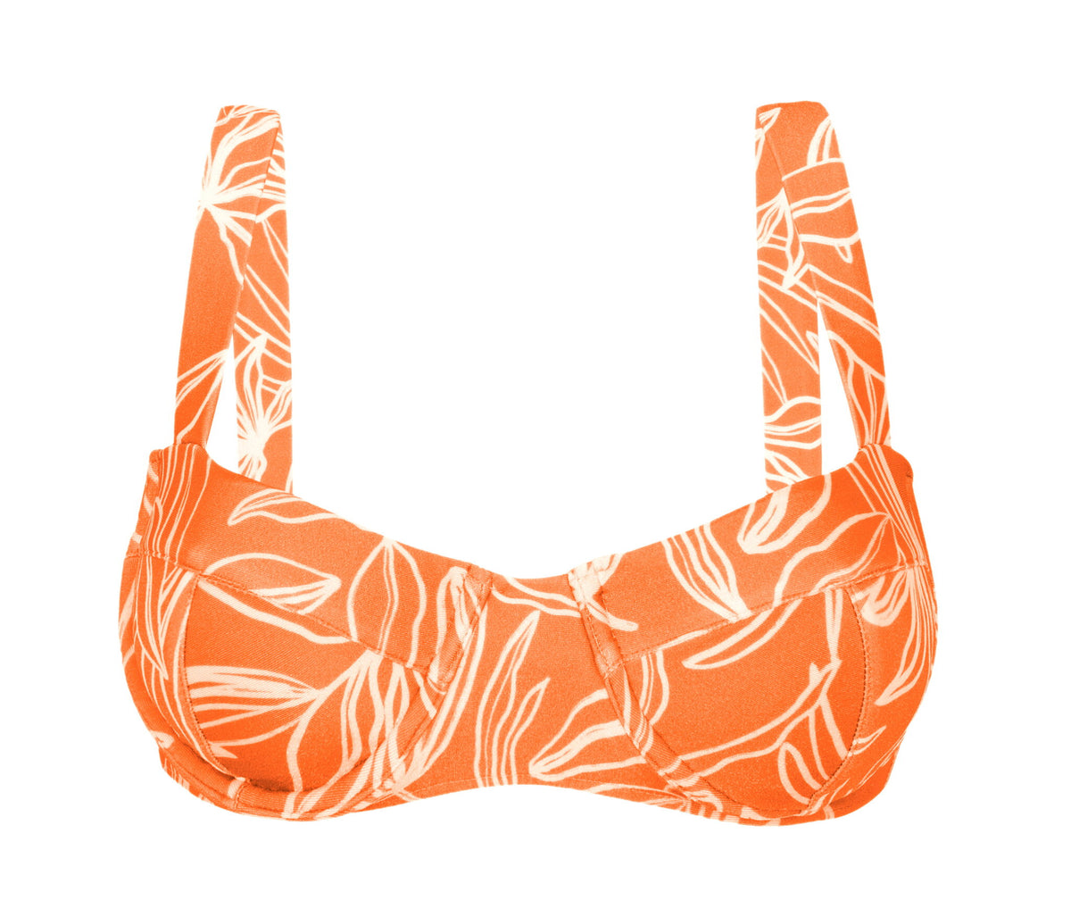 Product Front: Rio De Sol Bikini Tops Top Trail-Orange Amelia