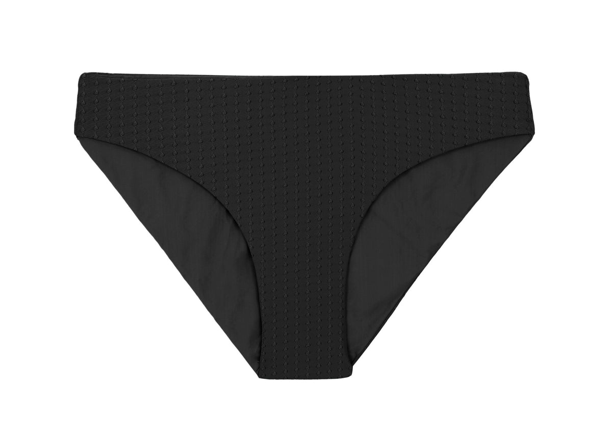 Product Front: Rio De Sol Bikini Bottoms Bottom Dots-Black Essential-Comfy