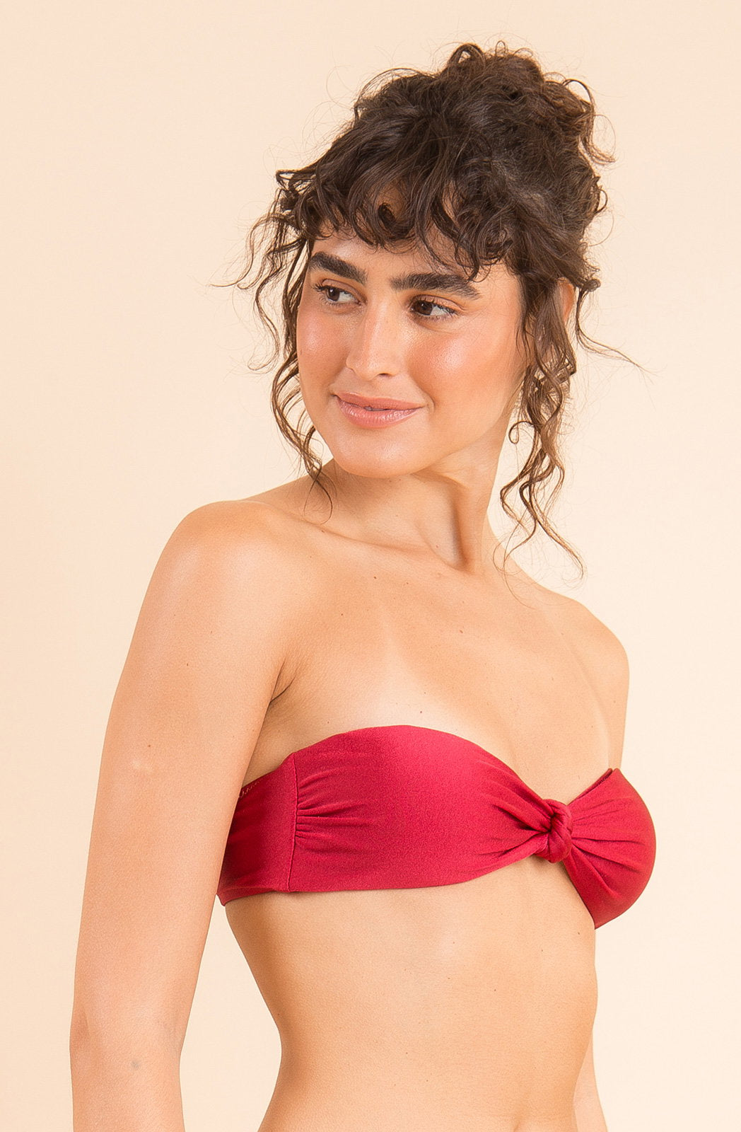 Image 08: Rio De Sol Bikini Tops Top Shimmer-Divino Bandeau-Joy