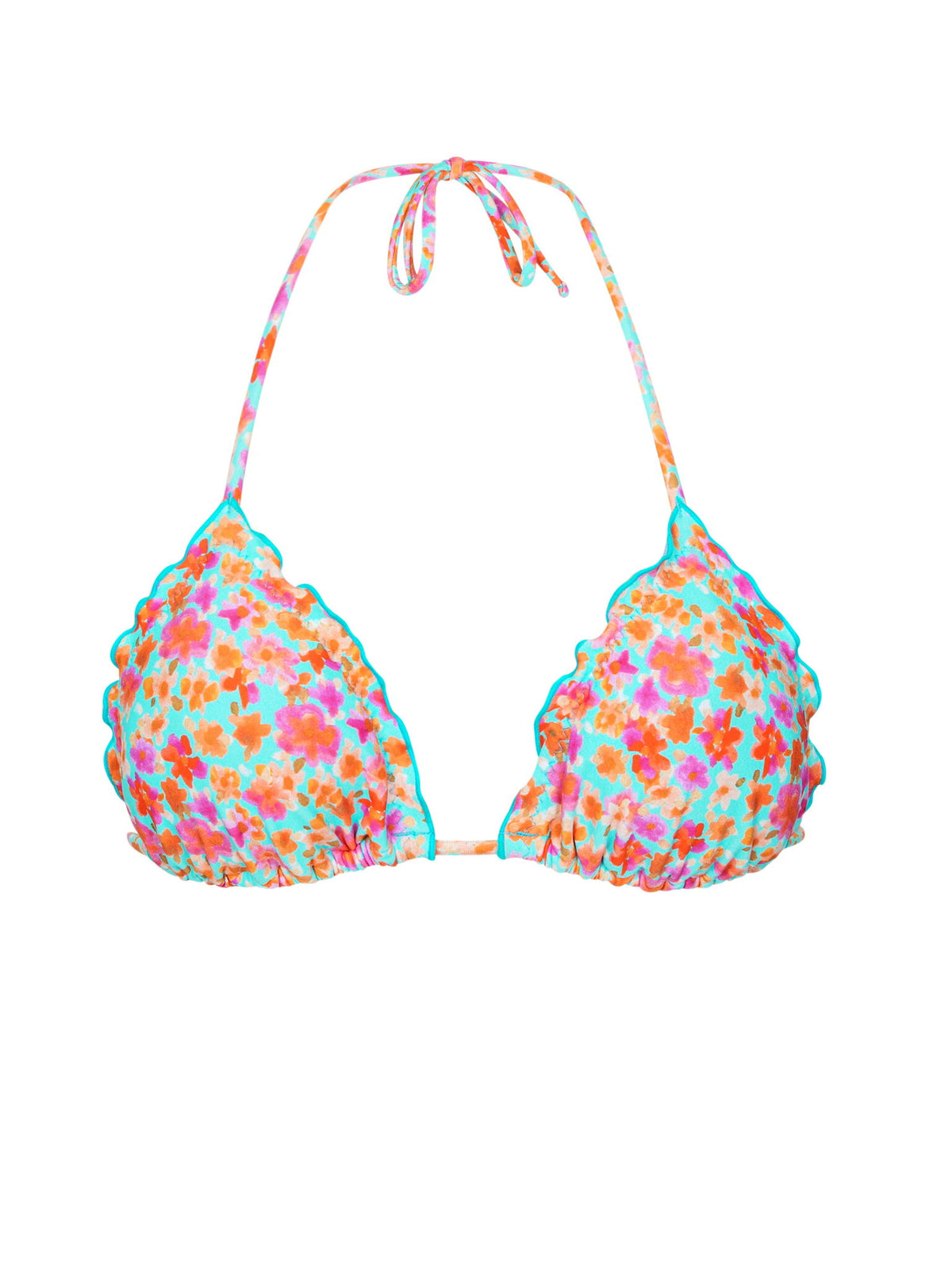 Product Front: Rio De Sol Bikini Tops Top Ditsy-Sky Frufru