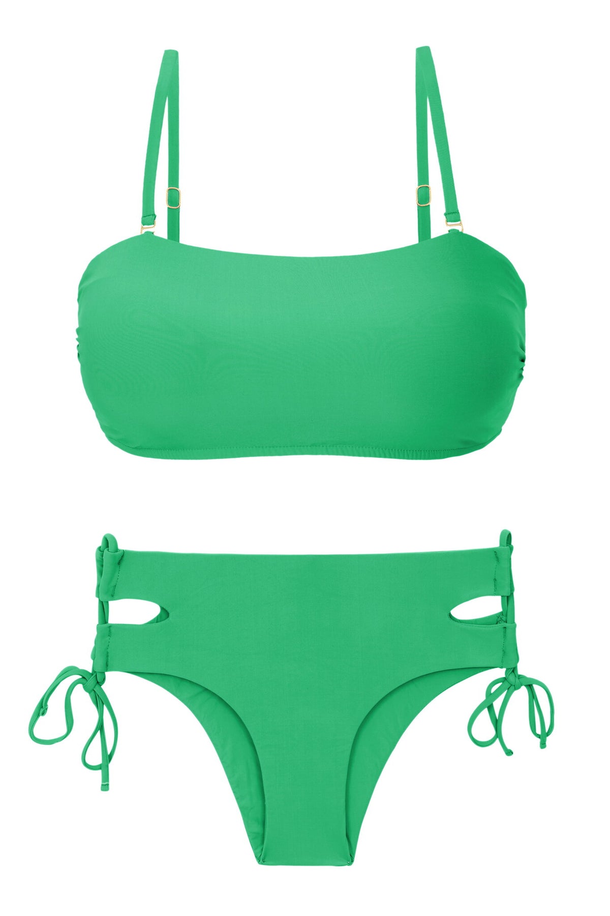 Product Front: Rio De Sol Two Piece Swimwear Set Tambourine Bandeau-Reto Madrid