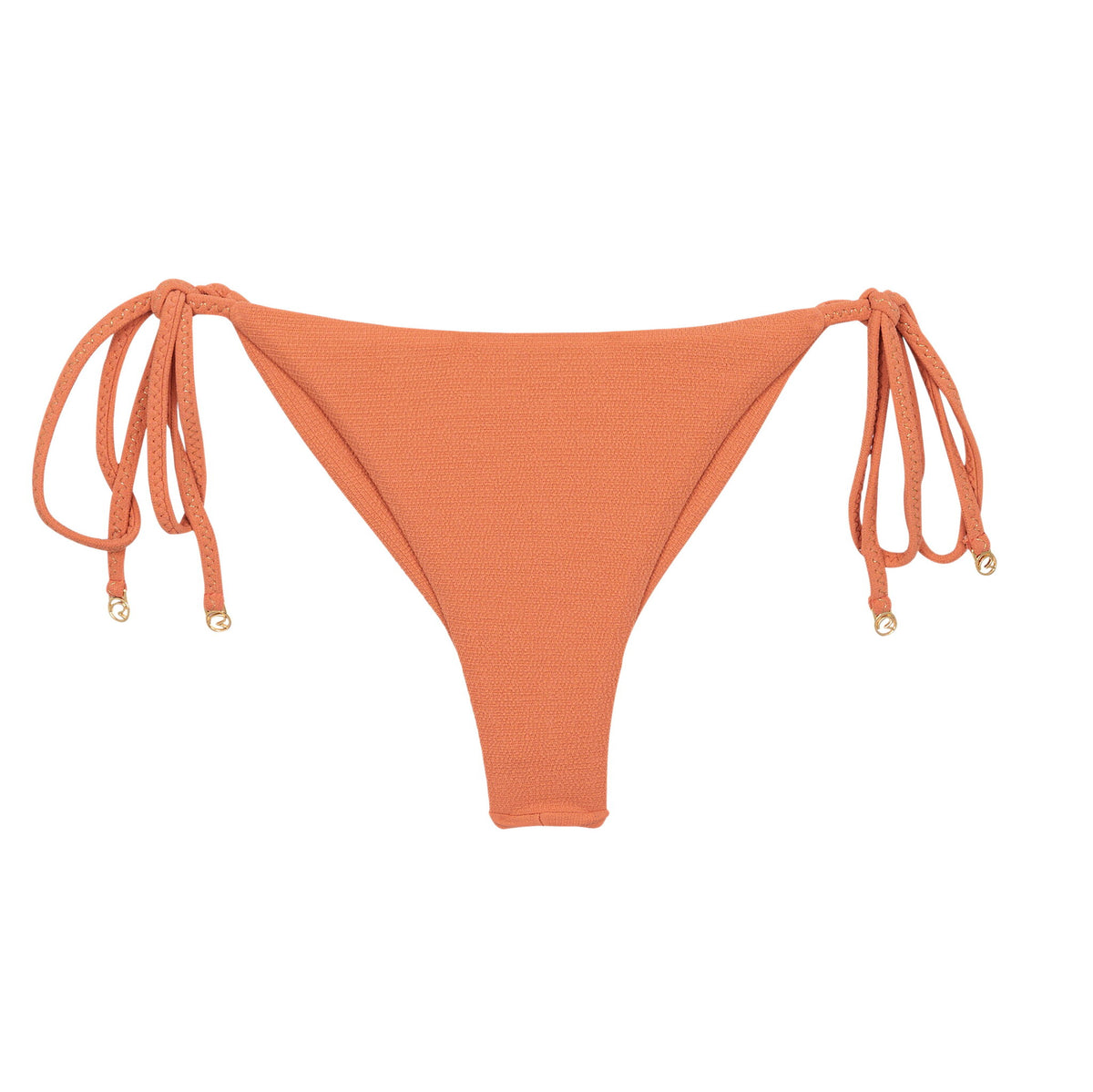 Product Front: Rio De Sol Bikini Bottoms Bottom Sand-Argila Cheeky-Micro