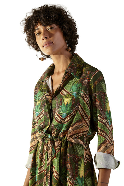 Image 06: Blueman Shirtdress Chemise Java