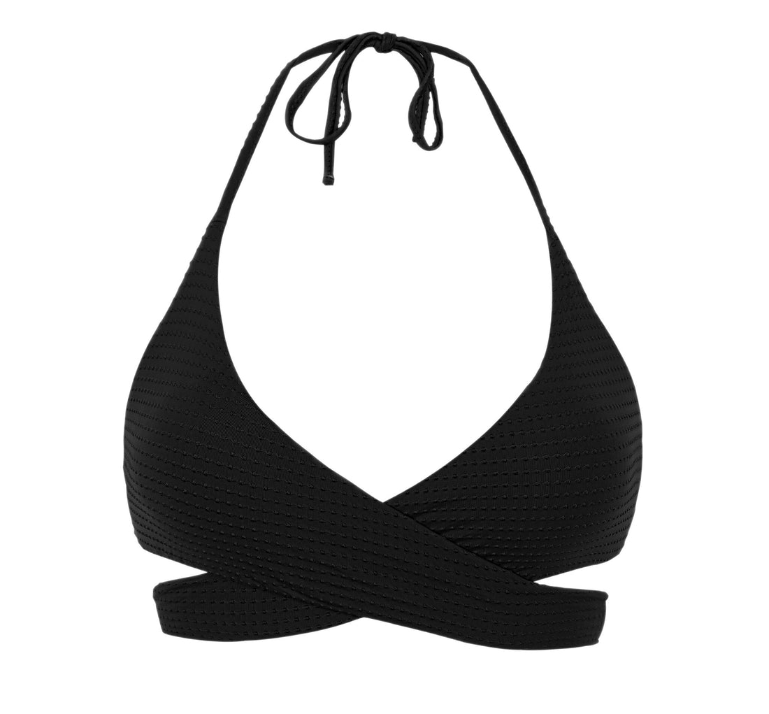 Product Front: Rio De Sol Bikini Tops Top Dots-Black Kate
