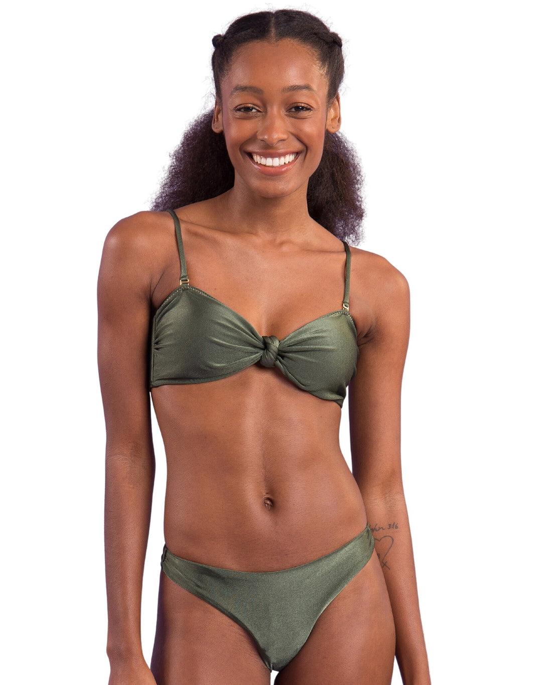 Gallery: Rio De Sol Two Piece Swimwear Set Croco Bandeau-Joy Essential