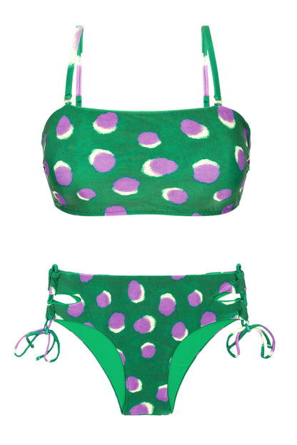 Product Front: Rio De Sol Two Piece Swimwear Set Happiness Bandeau-Reto Madrid