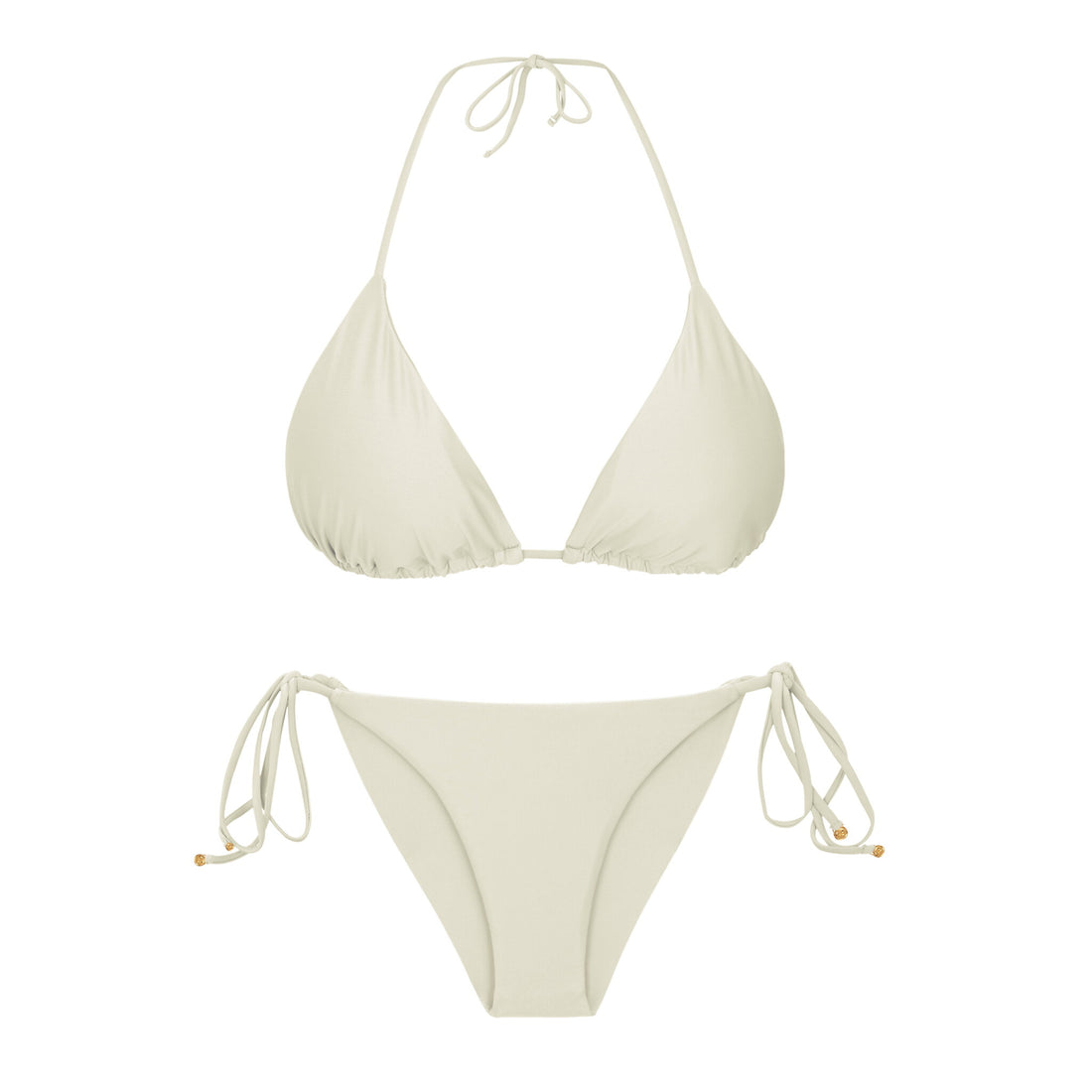 Product Front: Rio De Sol Two Piece Swimwear Set Touch-Natural Tri-Inv Cheeky-Tie