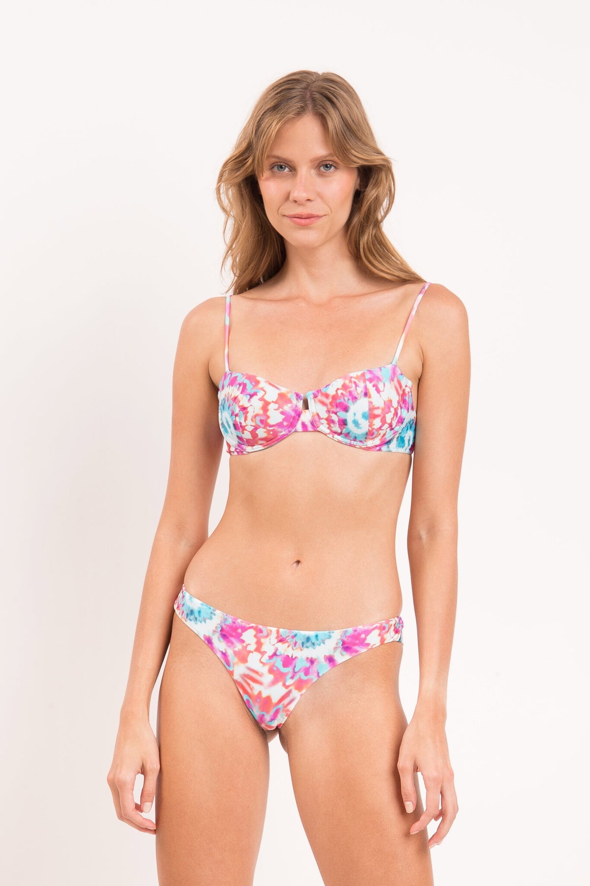 Model Front: Rio De Sol Bikini Bottoms Bottom Splash Nice