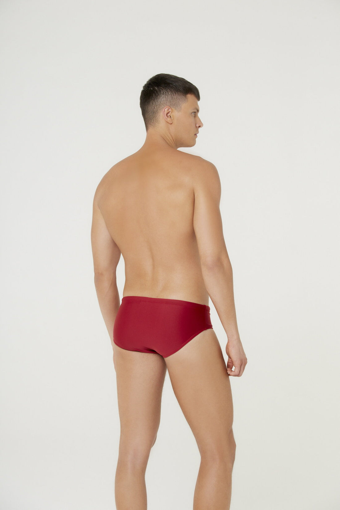 Model Back: Blueman Swim Trunks Sunga Ricky Vermelho