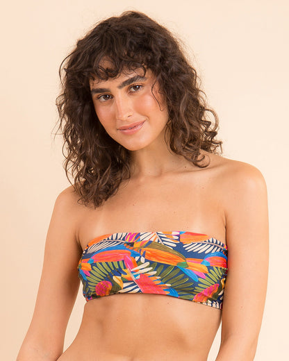 Image 10: Rio De Sol Bikini Tops Top Jungle Bandeau-Reto