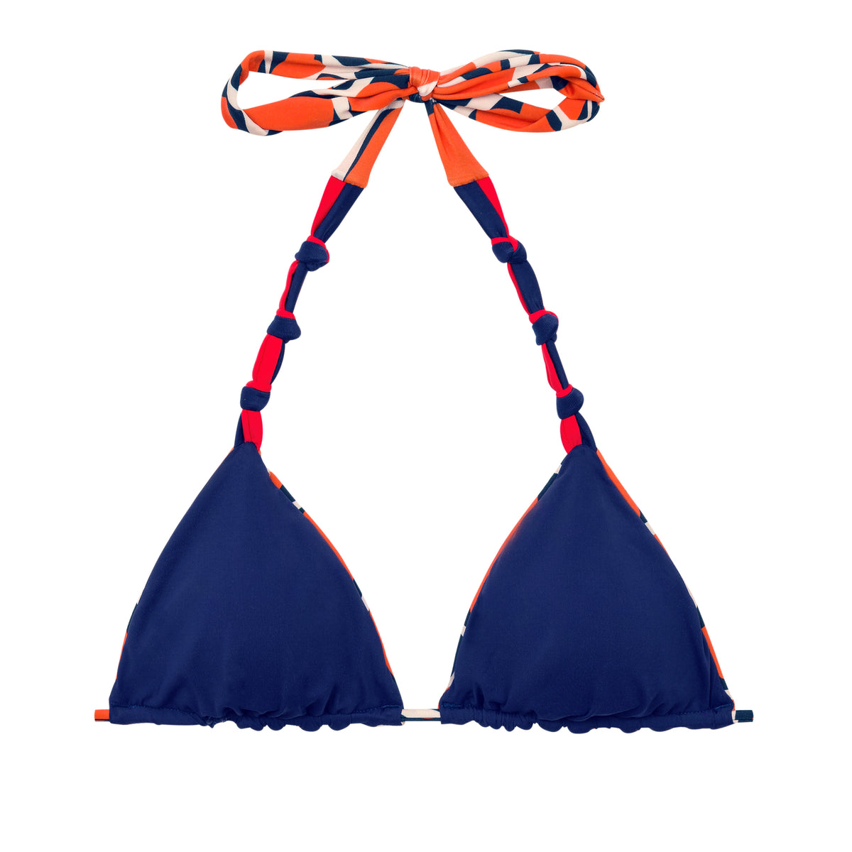 Product Back: Rio De Sol Bikini Tops Top Amore-Red Tri-Rev