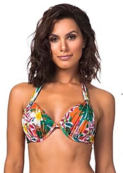 Model Front: La Playa Bikini Tops Top Fina Turbinado Balaio