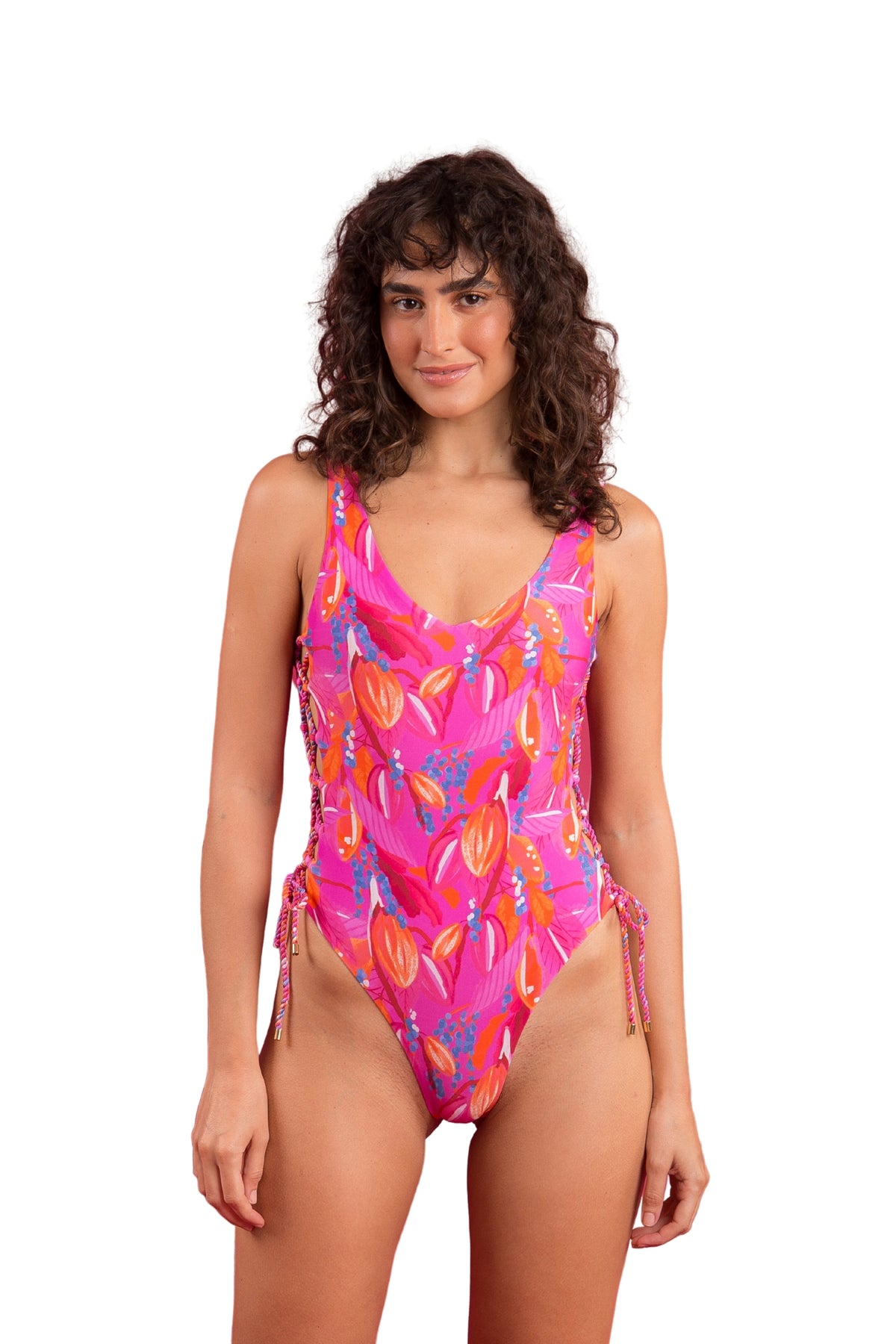 Model Front: Rio De Sol One Piece Swimsuits Flavors Zoe