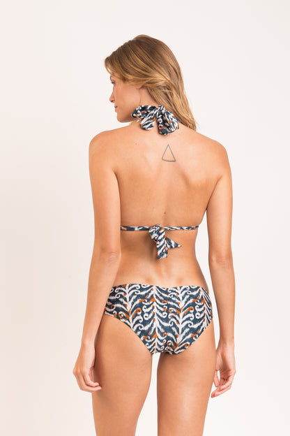 Model Back: Rio De Sol Bikini Bottoms Bottom Ikat Mel-Comfy