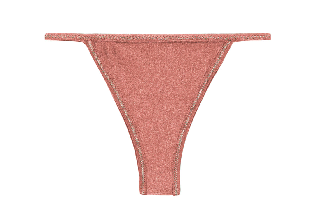 Product Front: Rio De Sol Bikini Bottoms Bottom Shimmer-Copper California