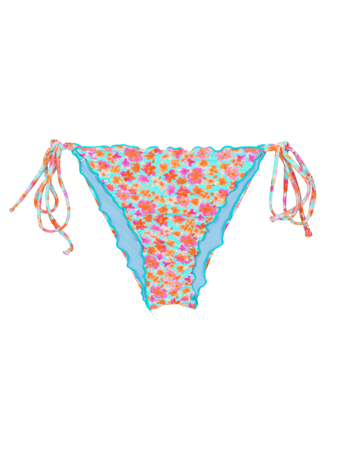 Product Front: Rio De Sol Bikini Bottoms Bottom Ditsy-Sky Frufru