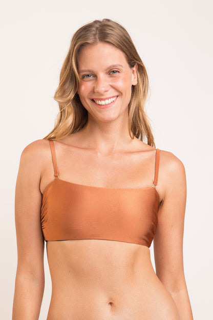 Gallery: Rio De Sol Bikini Tops Top Nocciola Bandeau-Reto