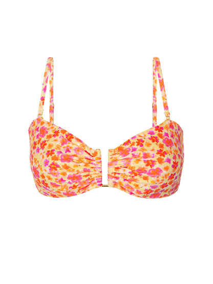 Product Front: Rio De Sol Bikini Tops Top Ditsy-Butter Sara