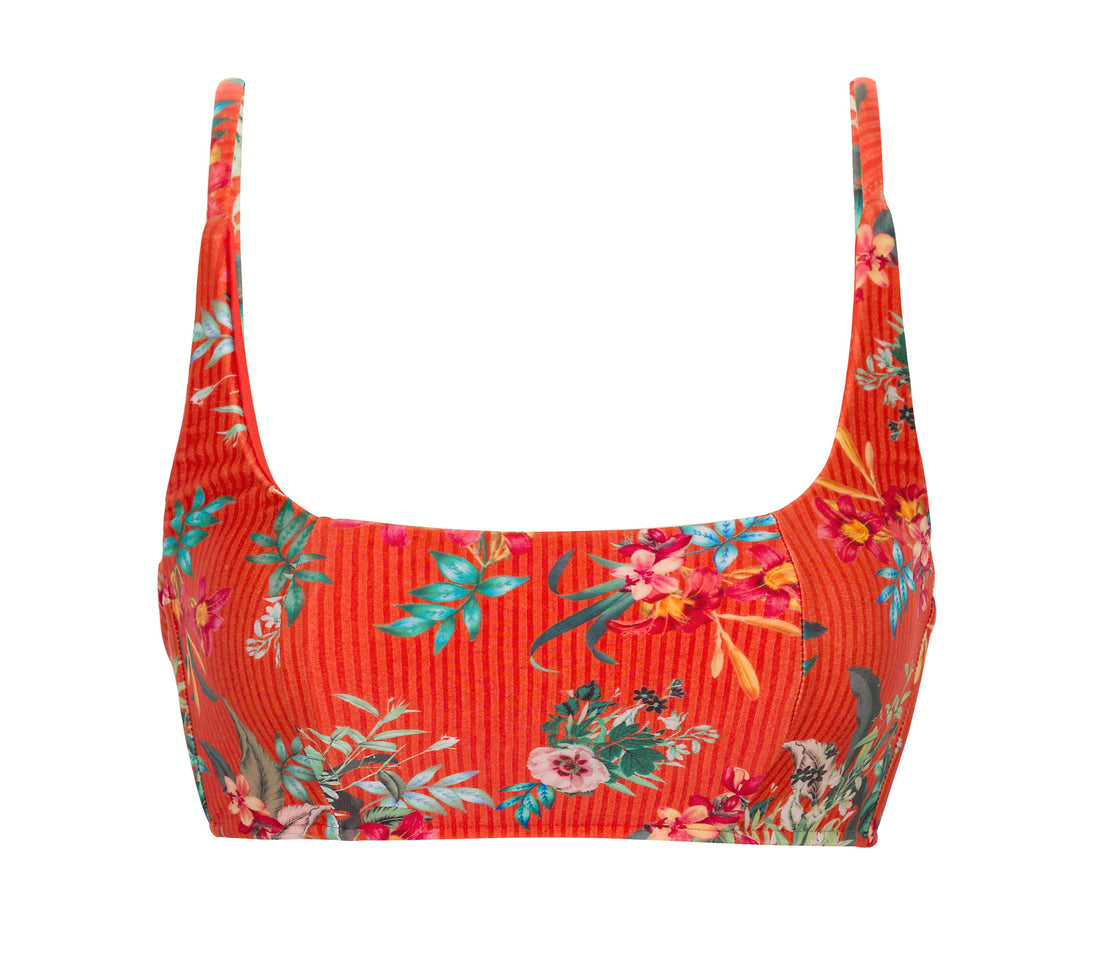 Product Front: Rio De Sol Bikini Tops Top Wildflowers Bra-Sport