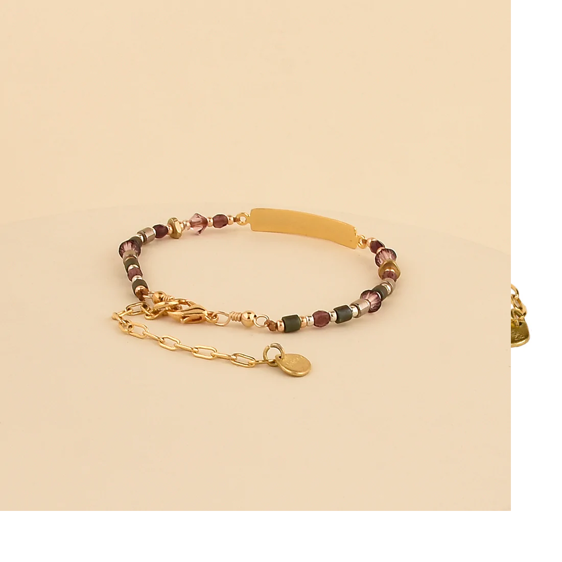 Image 03: Mishky Bracelets Love Gold B-St-Xs-10928