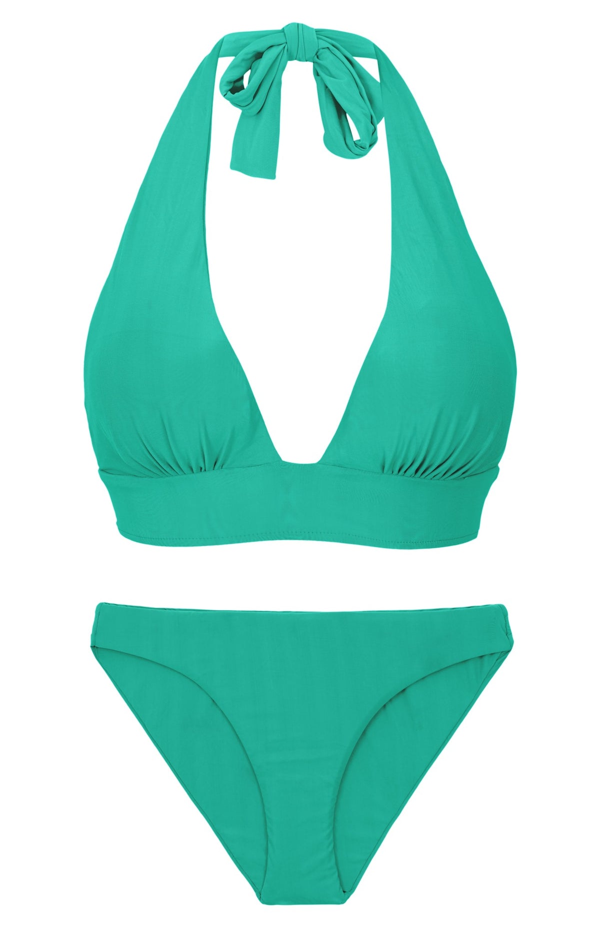 Product Front: Rio De Sol Two Piece Swimwear Set Opal Halter-Cos Essential-Comfy