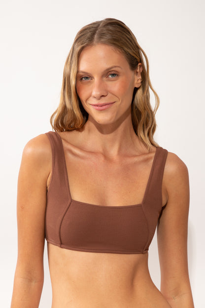 Gallery: Rio De Sol Bikini Tops Top Sand-Cappuccino Mary